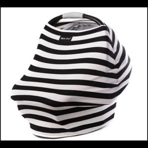 MILK SNOB COVER B&W SIGNATURE STRIPE